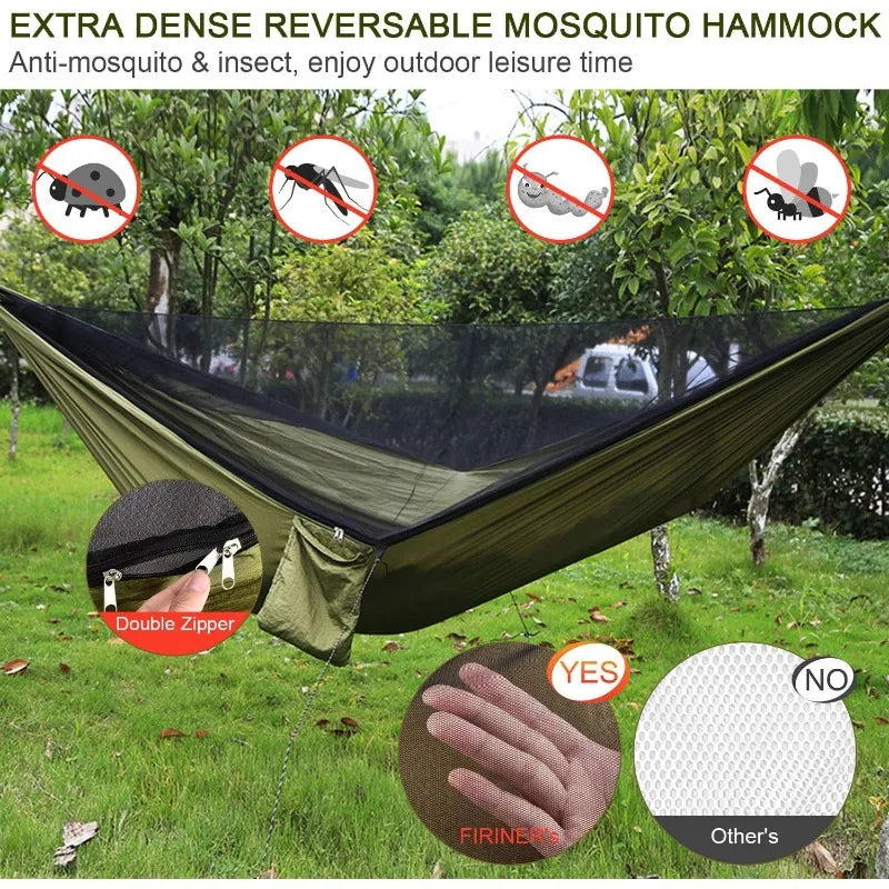 Waterproof Hammock with Mosquito Net