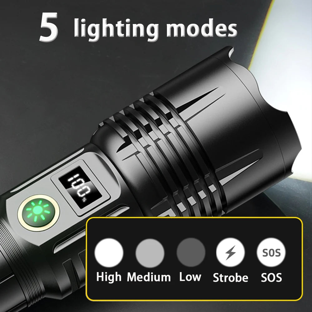 Rechargeable LED Flashlight