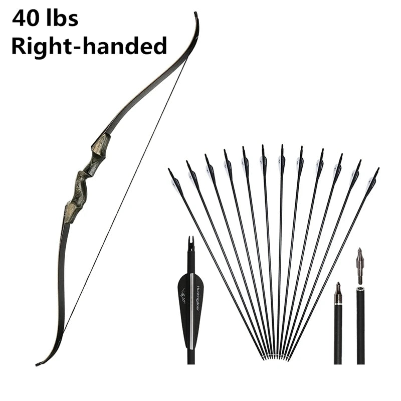 Recurve Bow for Left/Right-Handed