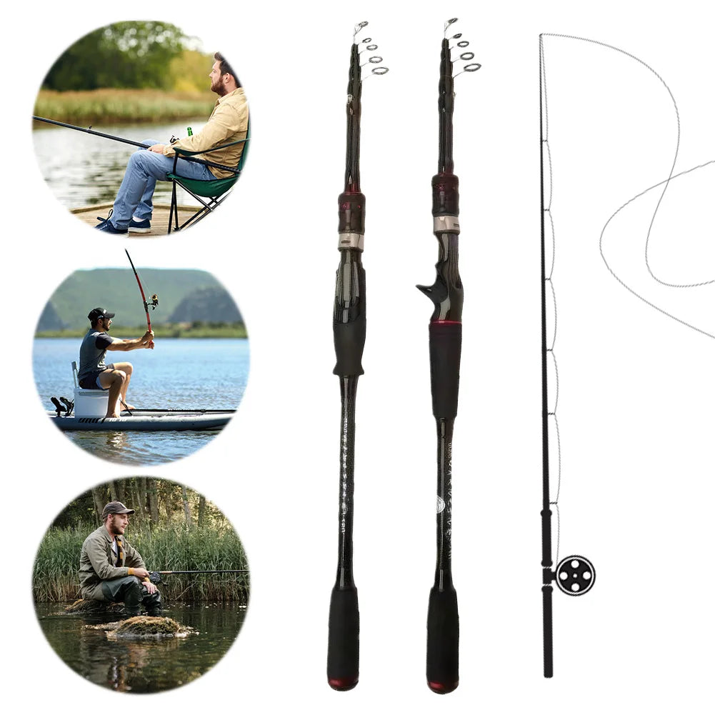 Spinning Carbon Fiber Fishing Pole