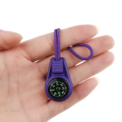 2Pcs Mini Survival Compass