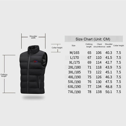 23-Area Heated Vest Jacket