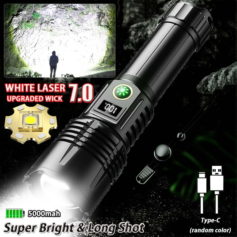 Rechargeable LED Flashlight