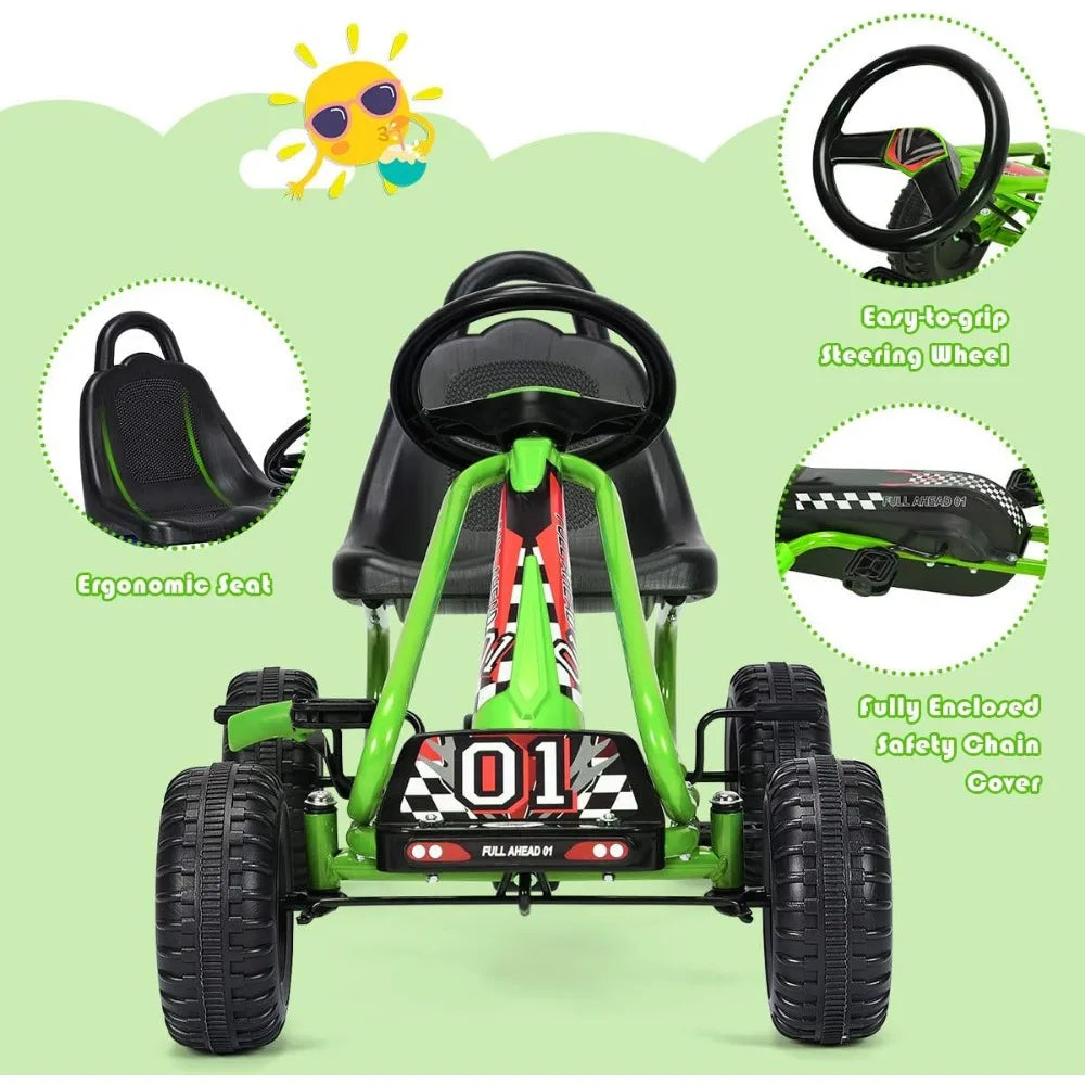 Kids Pedal Go Kart