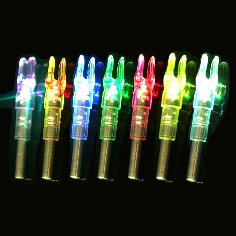 6PCS - Illuminated Lighted Nocks for Arrows