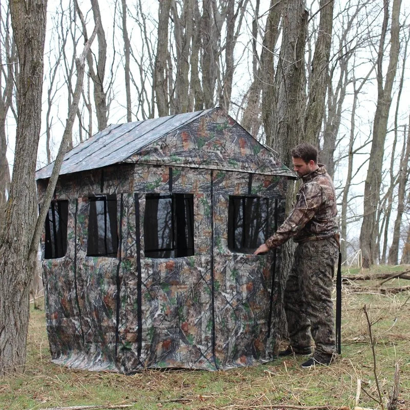 Deluxe Heavy Duty Steel Hunting Blind