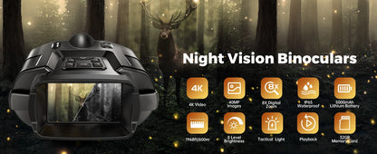 Night Vision Binoculars for Hunting & Surveillance