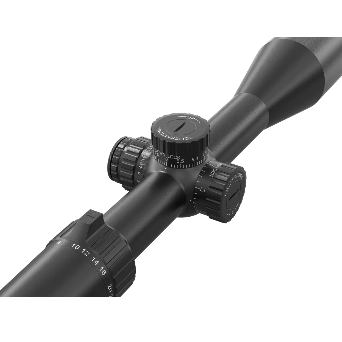 3-18x50/4-24x50/5-30x56 FFP Tactical Riflescope With Illumination For Long Range