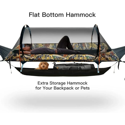 Flat Lay Hammock Tent with Mosquito Net