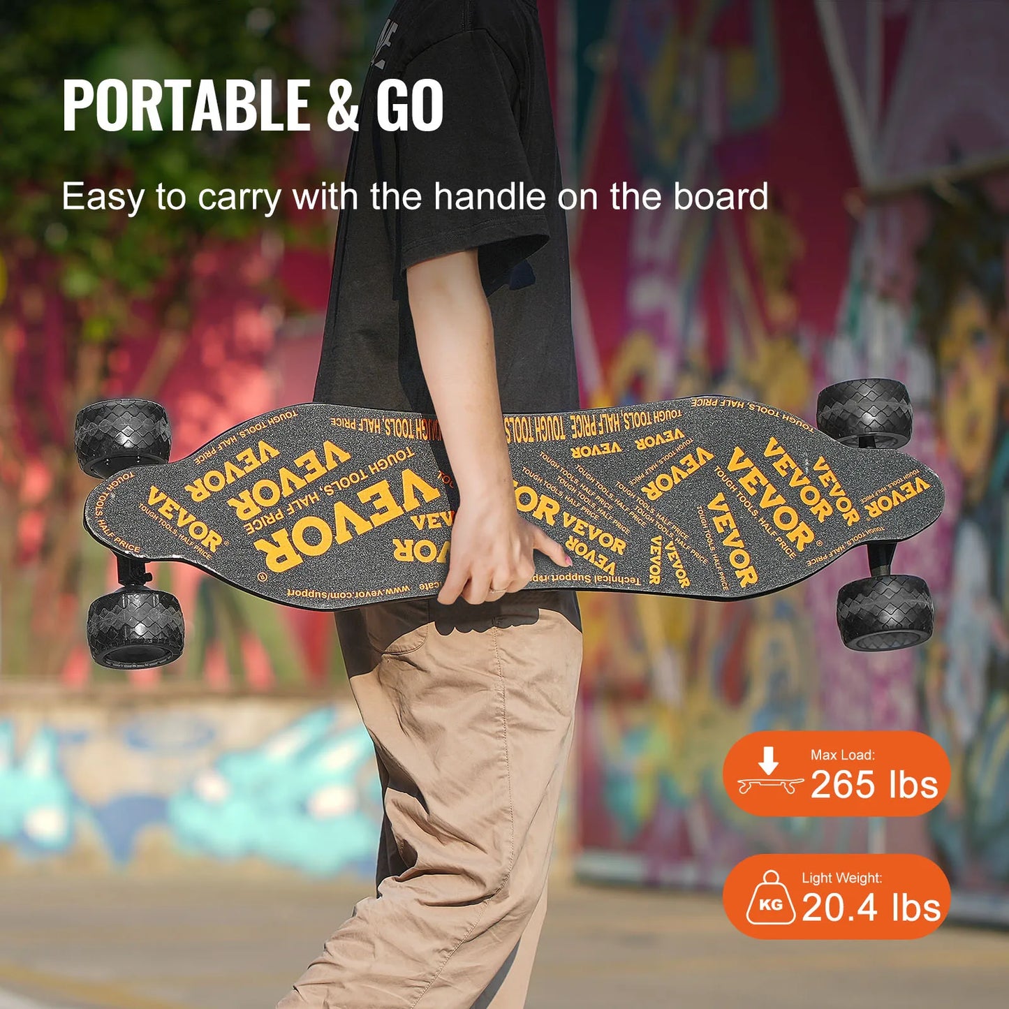 Electric Longboard with Remote