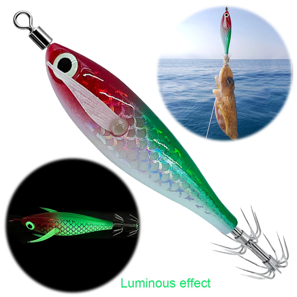 1-20PCS 8cm Luminous Fishing Lure