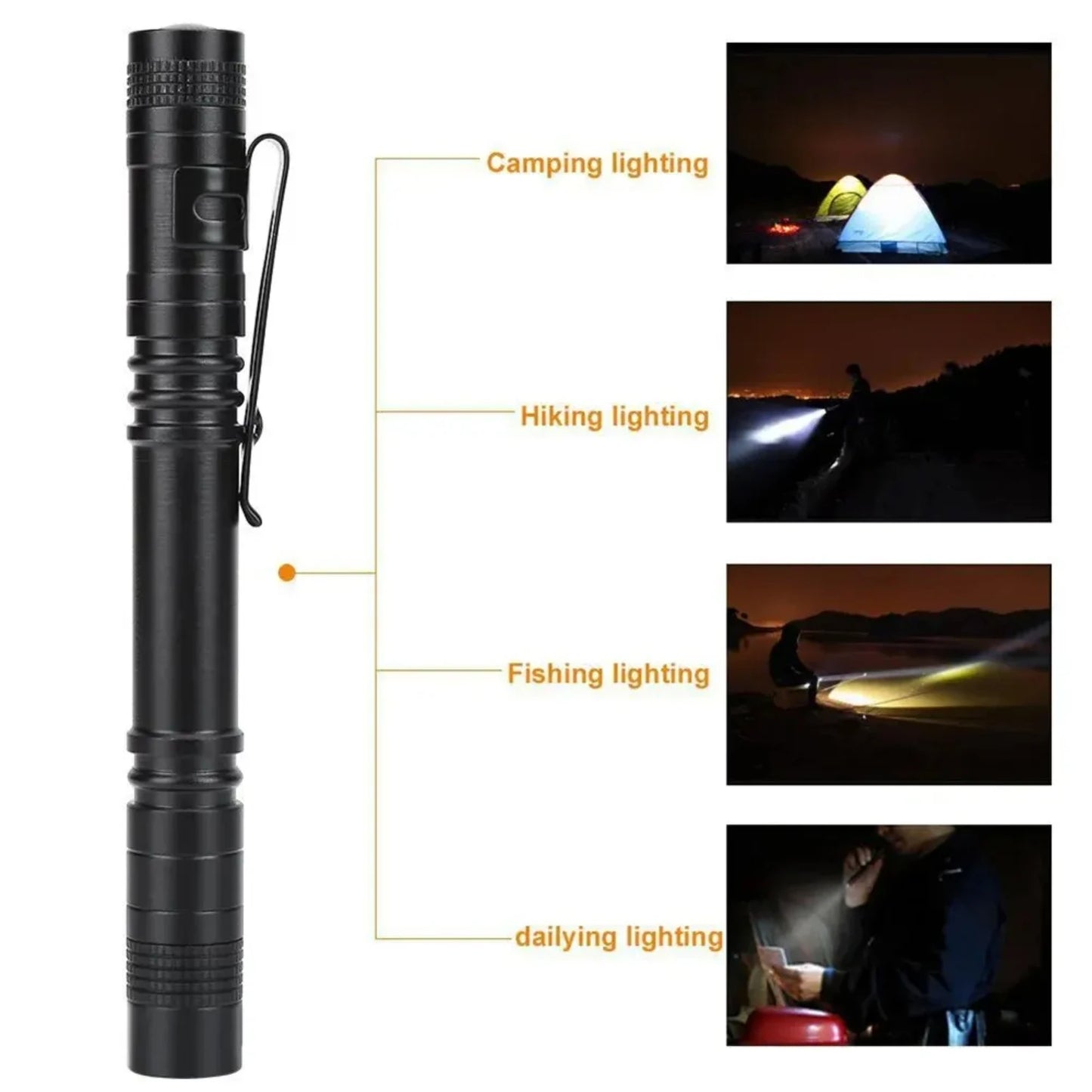 LED Pen Flashlight