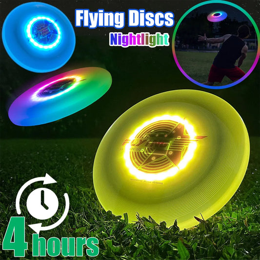 Fluorescence Flying Discs