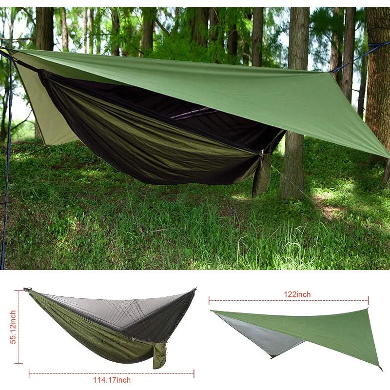 Waterproof Hammock with Mosquito Net