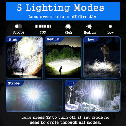 Rechargeable LED Flashlight