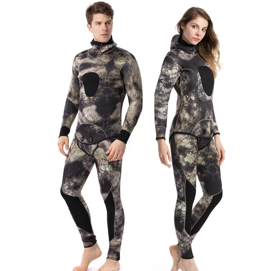 Men And Women Fish Suit