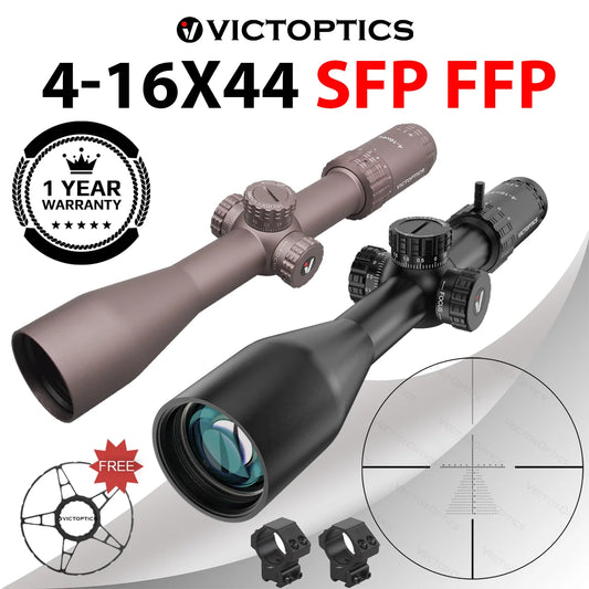 4-16x44 FFP SFP Riflescope with Turret Lock