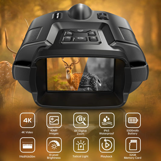 Night Vision Binoculars for Hunting & Surveillance