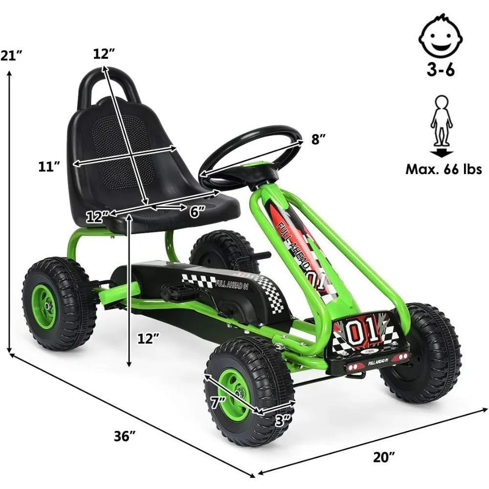 Kids Pedal Go Kart