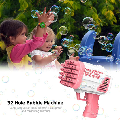 32 Holes Bubble Machine