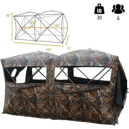 6 Person Pop-Up Bunkhouse