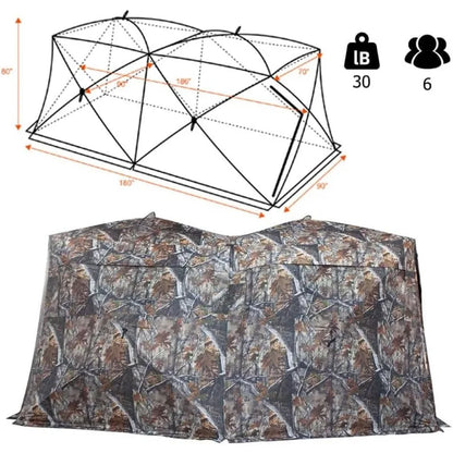 6 Person Pop-Up Hunting Blind